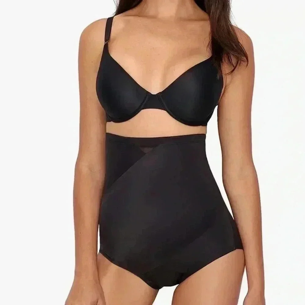 NWOT TC Fine Intimates Women's 4435 Tummy Tux High Waist Brief Panty L